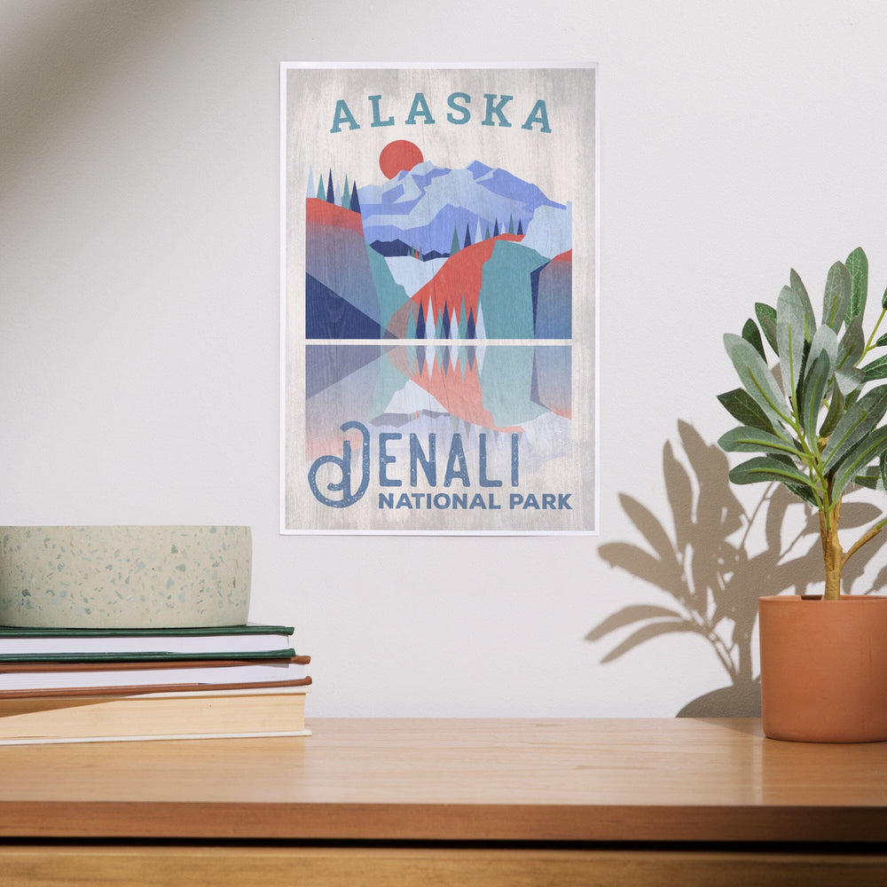Denali National Park, Alaska, Art & Giclee Prints - Lantern Press