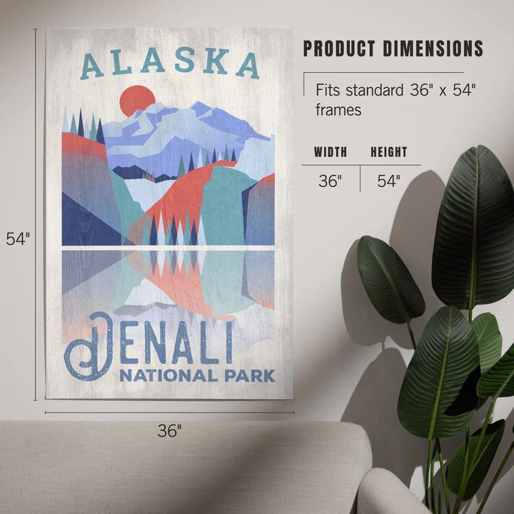 Denali National Park, Alaska, Art & Giclee Prints - Lantern Press