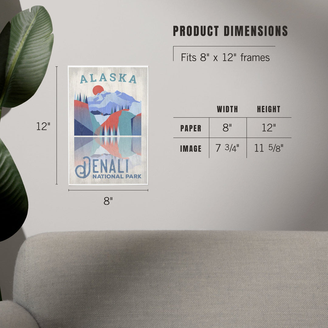 Denali National Park, Alaska, Art & Giclee Prints - Lantern Press