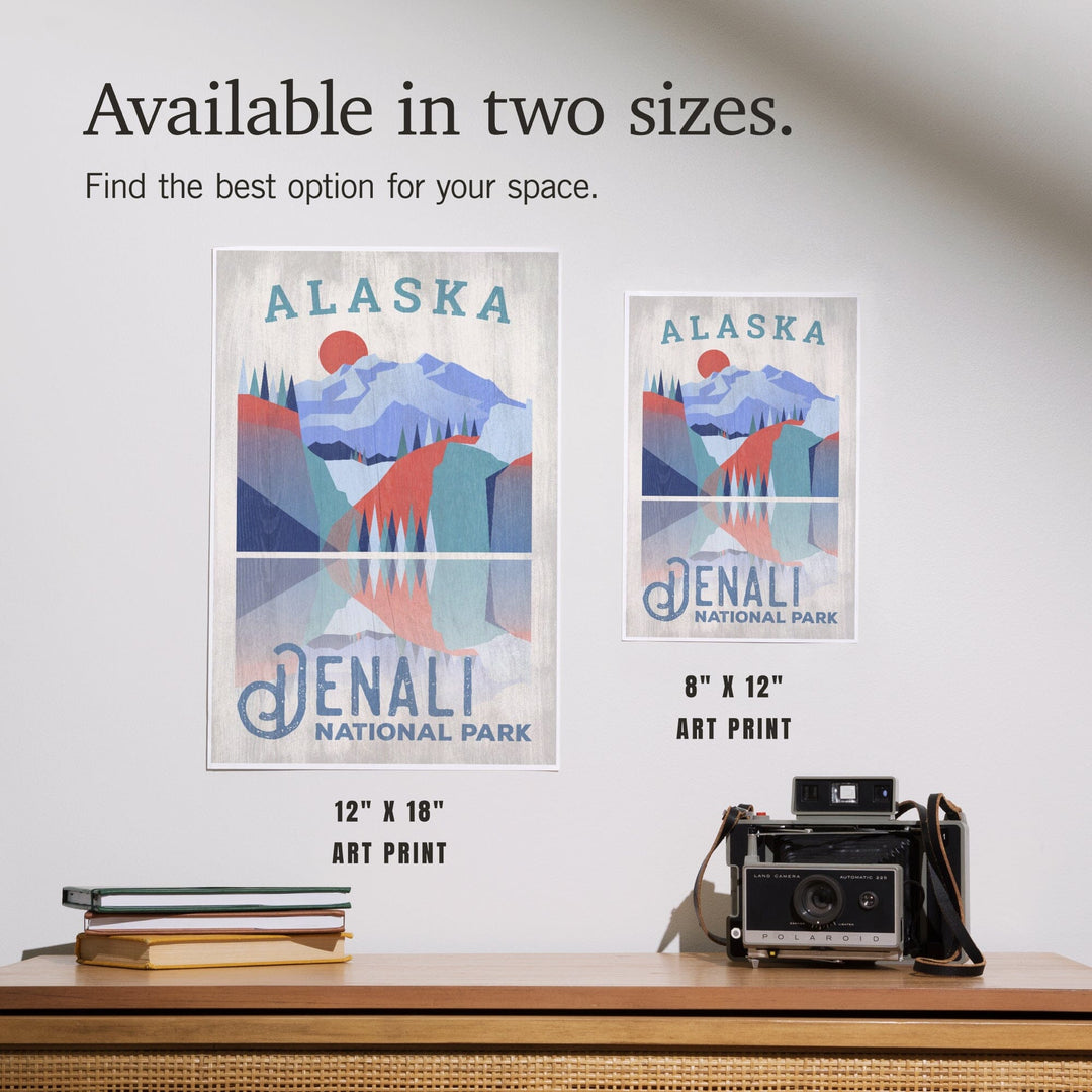 Denali National Park, Alaska, Art & Giclee Prints - Lantern Press