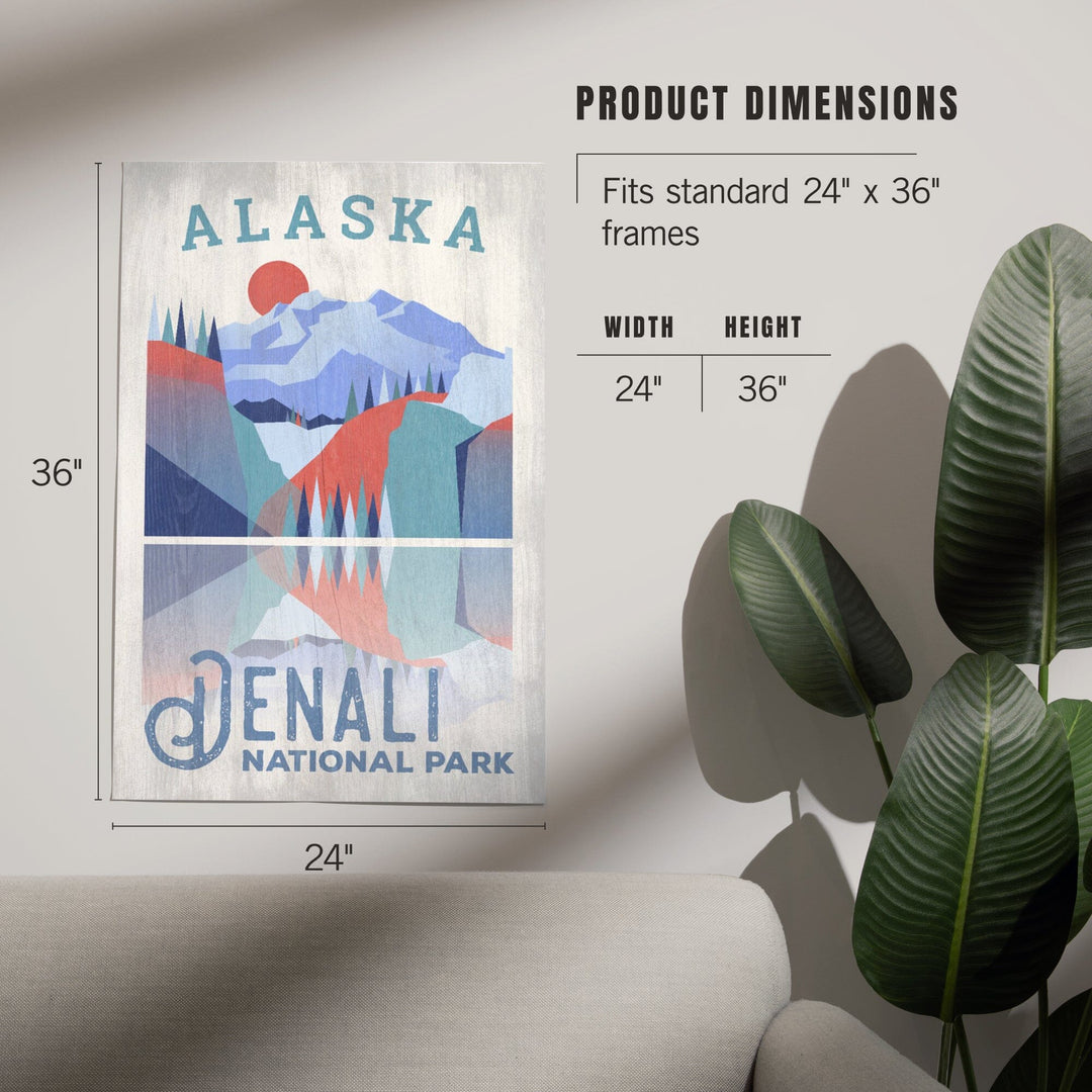 Denali National Park, Alaska, Art & Giclee Prints - Lantern Press