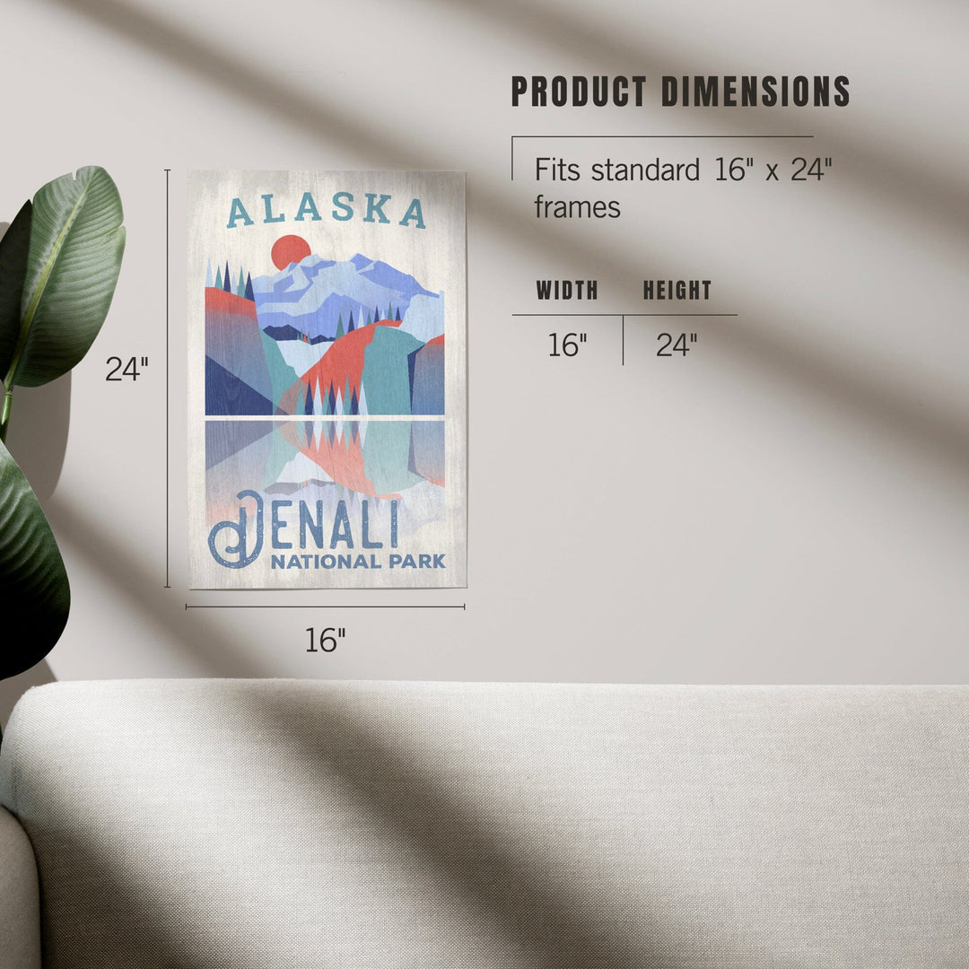 Denali National Park, Alaska, Art & Giclee Prints - Lantern Press