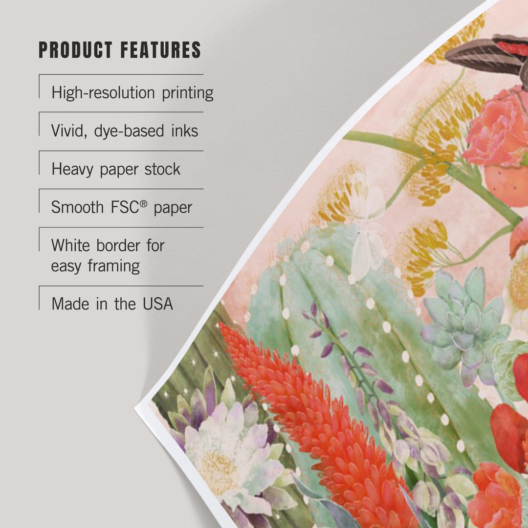Desert Blooms, Art & Giclee Prints Art Lantern Press