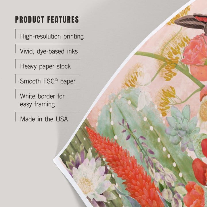 Desert Blooms, Art & Giclee Prints Art Lantern Press
