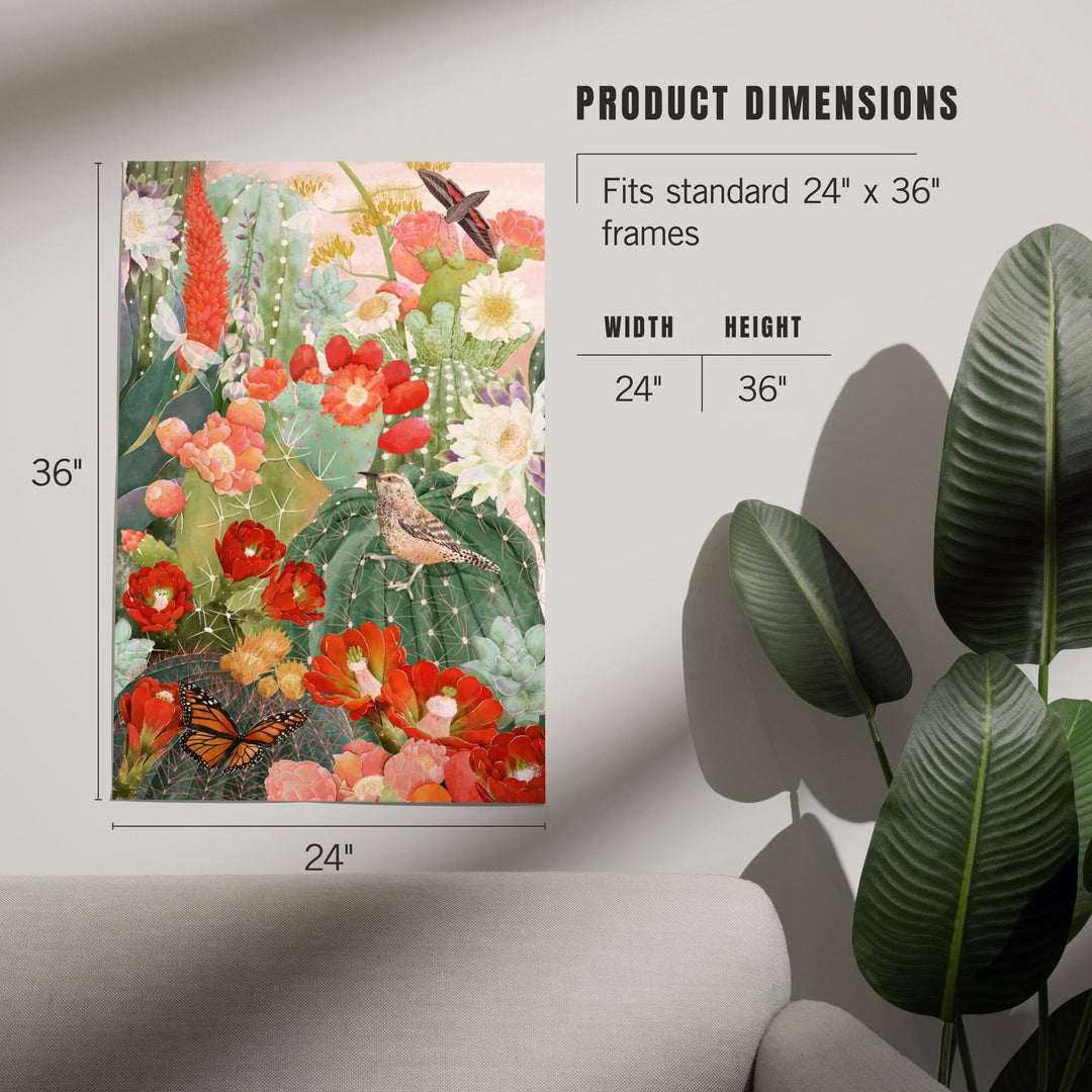 Desert Blooms, Art & Giclee Prints Art Lantern Press