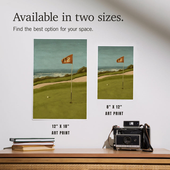 Golf Green, Oil Painting, Art & Giclee Prints - Lantern Press