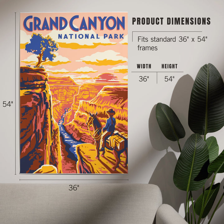 Grand Canyon National Park, Arizona, Explorer Series, Grand Canyon, Art & Giclee Prints - Lantern Press
