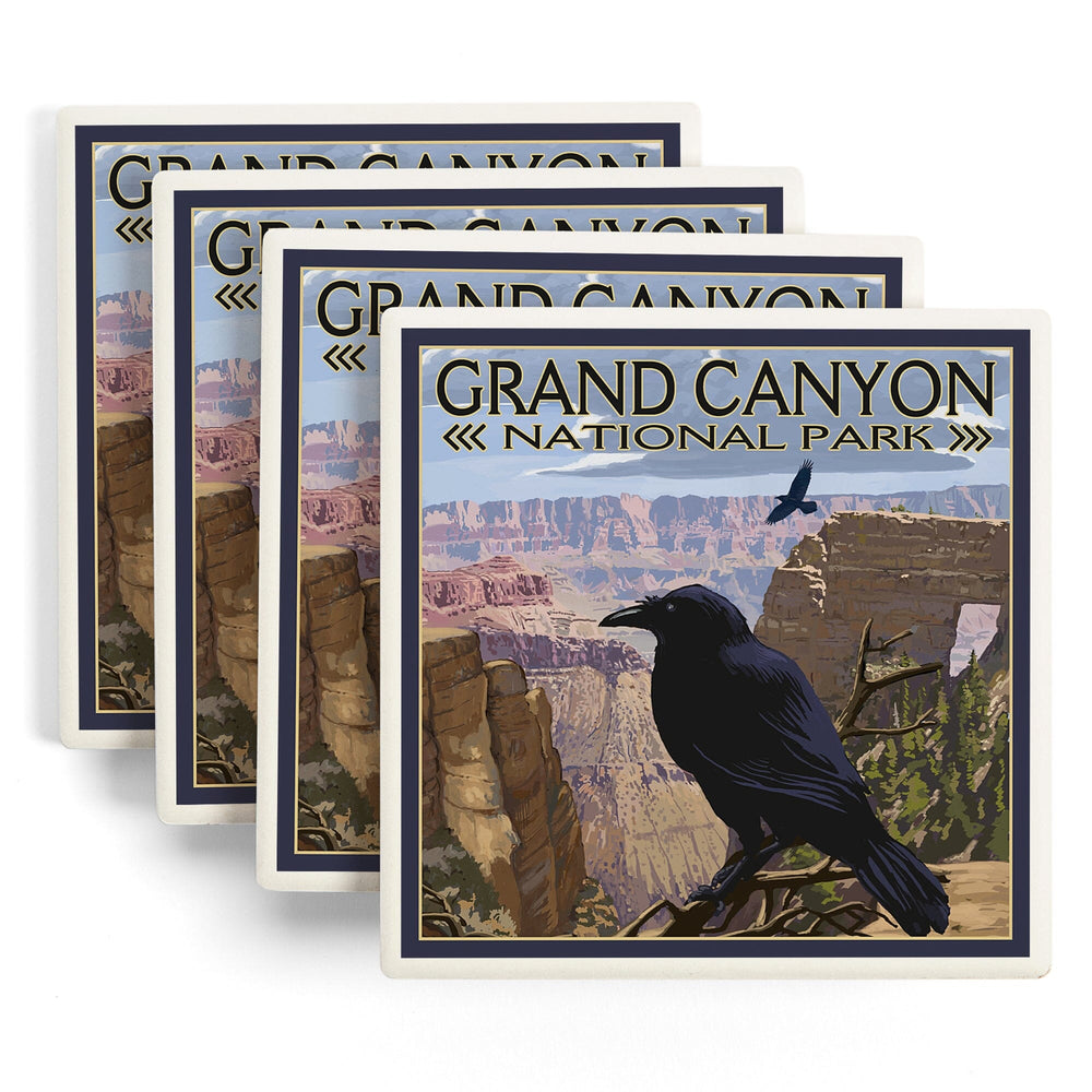 Grand Canyon National Park, Arizona, Ravens and Angels Window, Coasters Coasters Lantern Press
