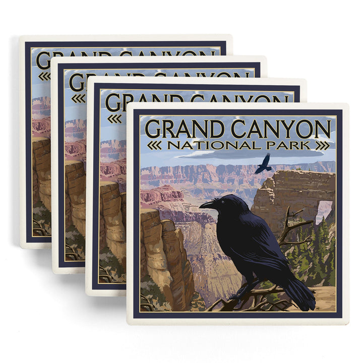 Grand Canyon National Park, Arizona, Ravens and Angels Window, Coasters Coasters Lantern Press