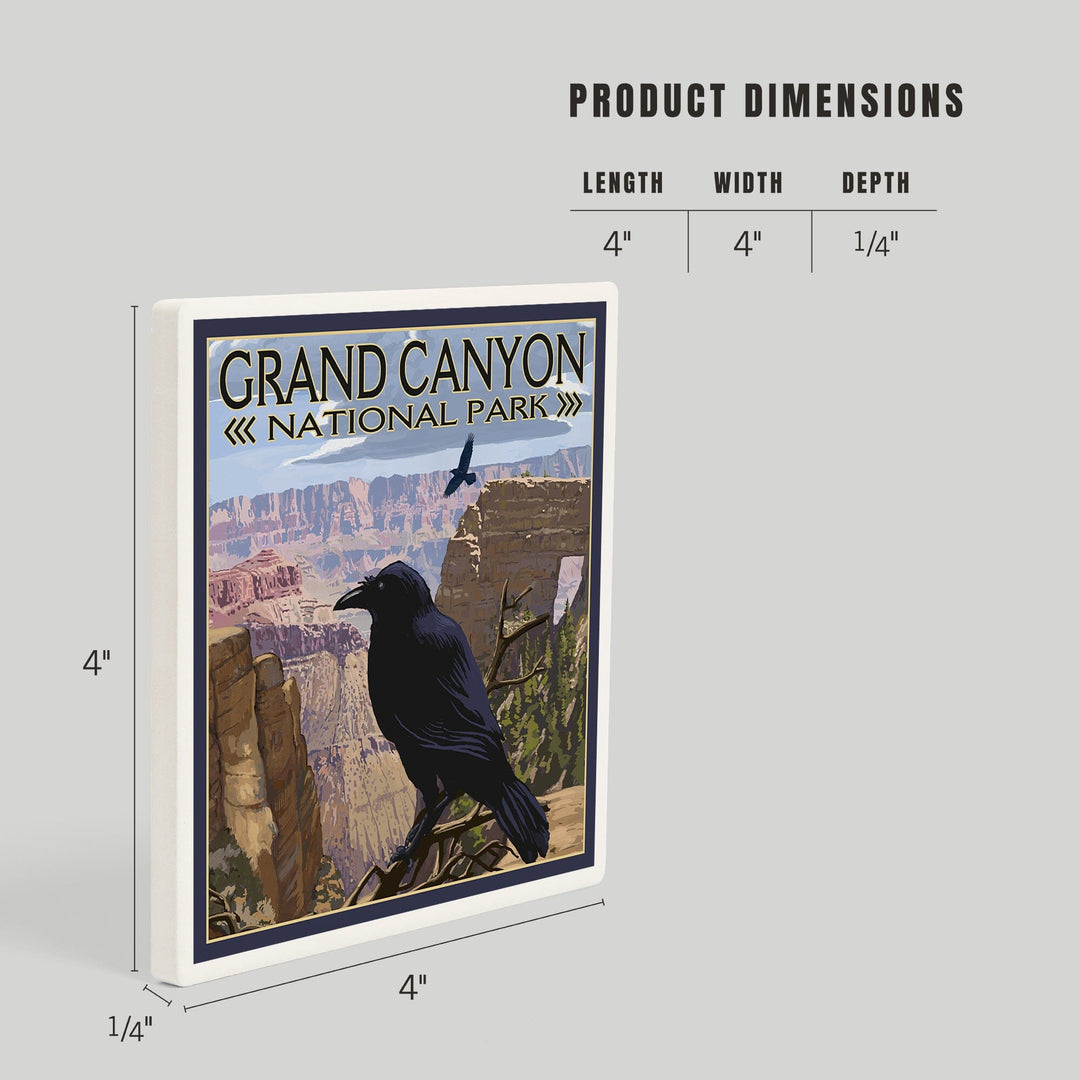 Grand Canyon National Park, Arizona, Ravens and Angels Window, Coasters Coasters Lantern Press