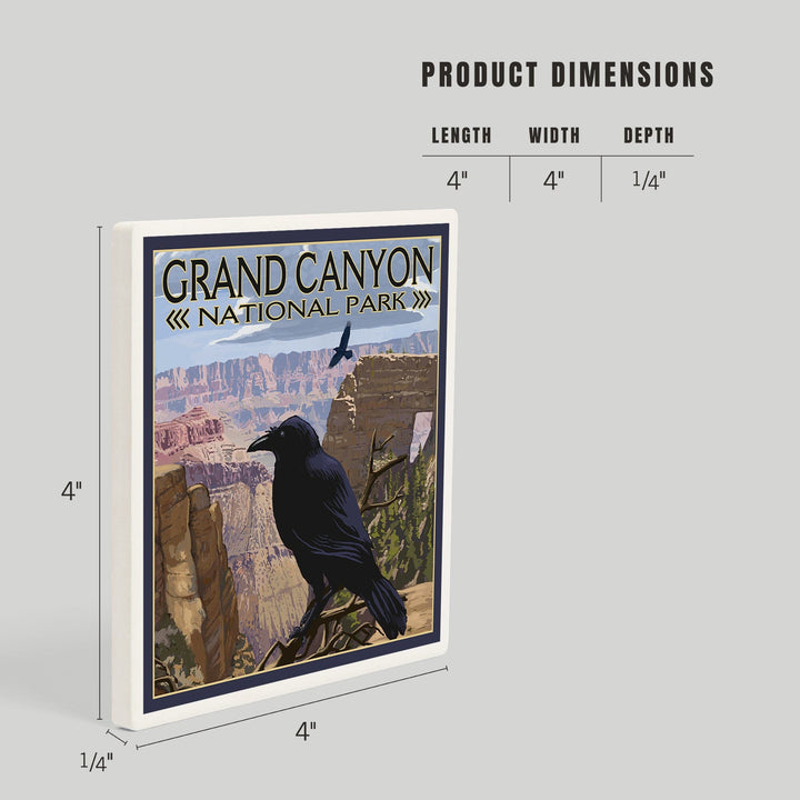 Grand Canyon National Park, Arizona, Ravens and Angels Window, Coasters Coasters Lantern Press