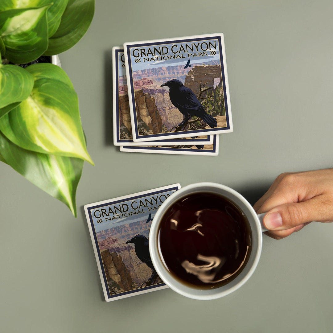Grand Canyon National Park, Arizona, Ravens and Angels Window, Coasters Coasters Lantern Press