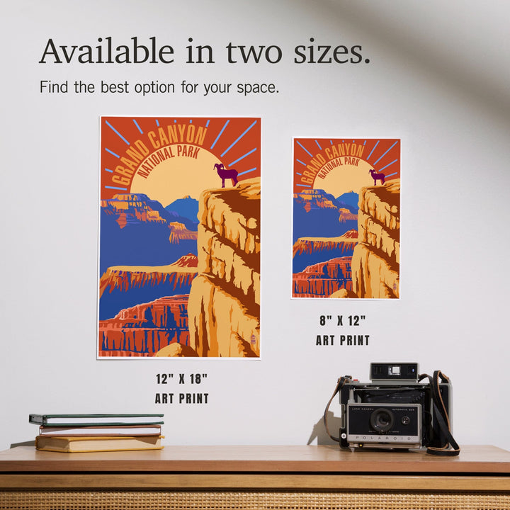 Grand Canyon National Park, Psychedelic, Art & Giclee Prints - Lantern Press