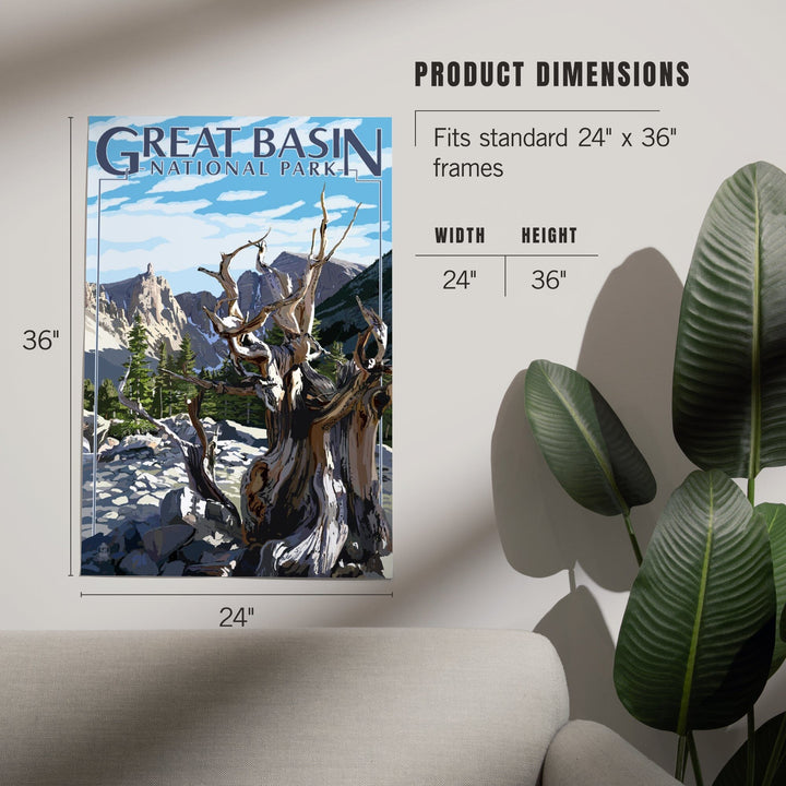 Great Basin National Park, Wheeler Peak, Art & Giclee Prints - Lantern Press