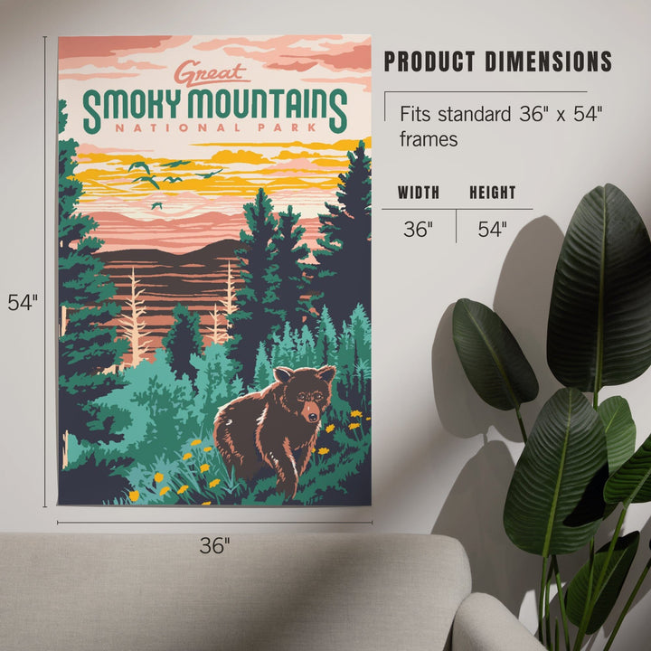 Great Smoky Mountains National Park, Explorer Series, Art & Giclee Prints - Lantern Press