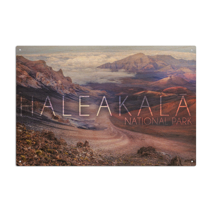 Haleakala National Park, Hawaii, Lantern Press Photography, Wood Signs and Postcards - Lantern Press