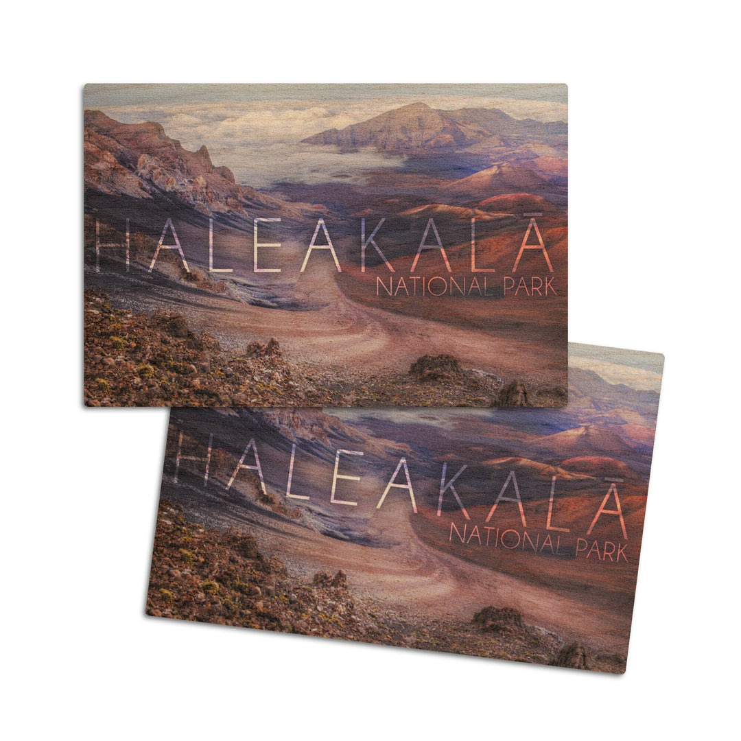 Haleakala National Park, Hawaii, Lantern Press Photography, Wood Signs and Postcards - Lantern Press