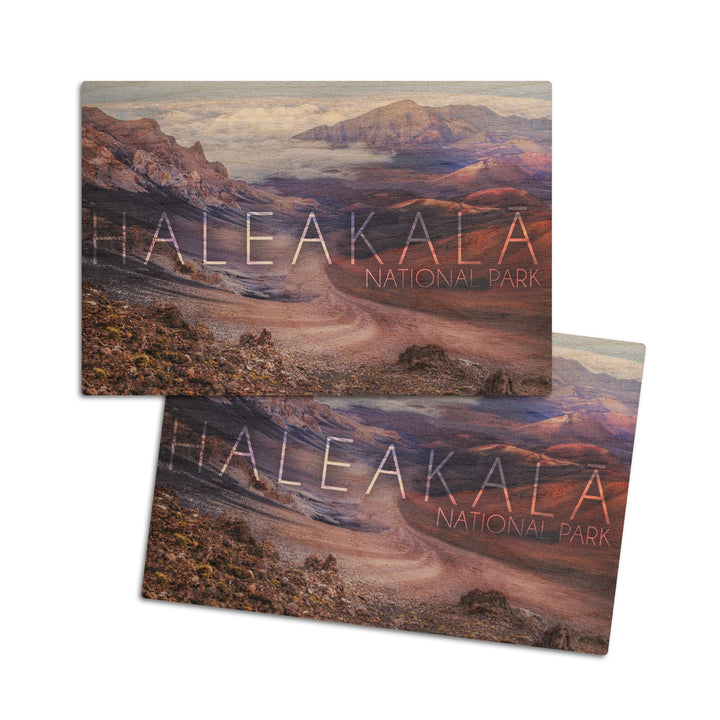 Haleakala National Park, Hawaii, Lantern Press Photography, Wood Signs and Postcards - Lantern Press