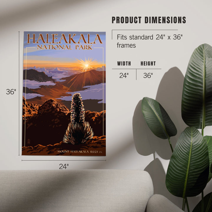 Haleakalā National Park, Sunrise, Art & Giclee Prints - Lantern Press