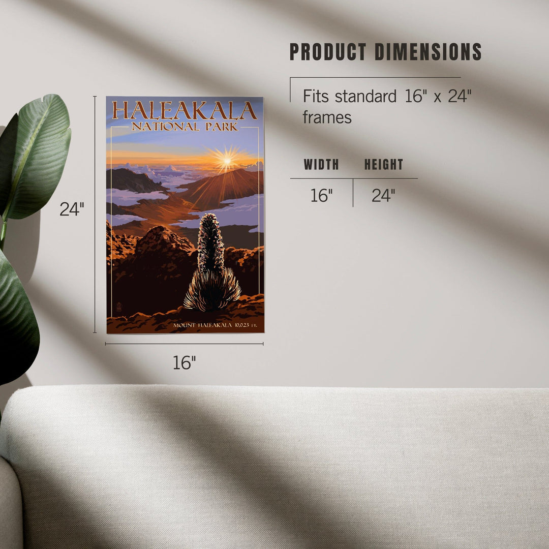 Haleakalā National Park, Sunrise, Art & Giclee Prints - Lantern Press