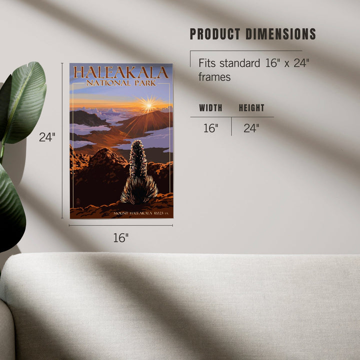 Haleakalā National Park, Sunrise, Art & Giclee Prints - Lantern Press