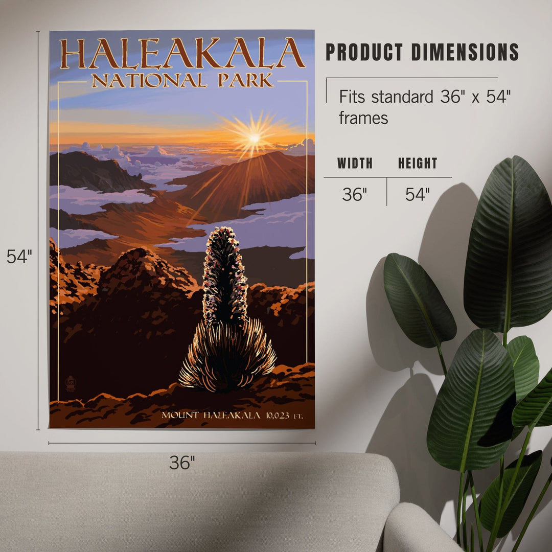 Haleakalā National Park, Sunrise, Art & Giclee Prints - Lantern Press