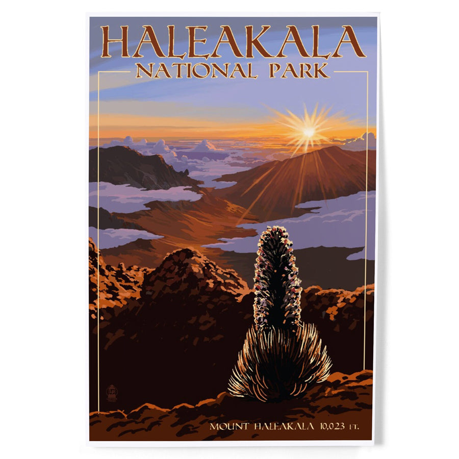 Haleakalā National Park, Sunrise, Art & Giclee Prints - Lantern Press
