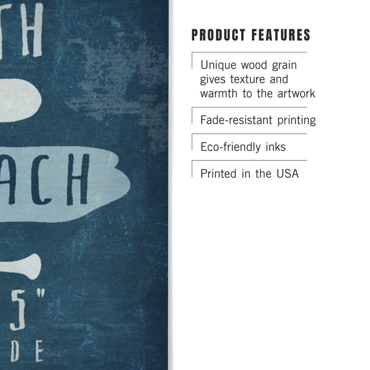 Hampton Beach, New Hampshire, Beach Essentials, Latitude & Longitude, Lantern Press Artwork, Wood Signs and Postcards - Lantern Press