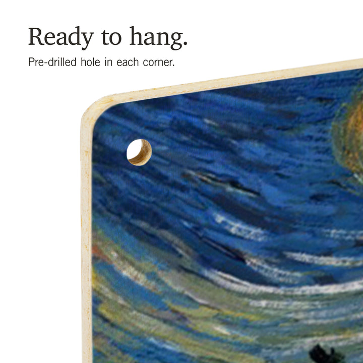 Helen, Georgia, Starry Night, Black Bears, Wood Signs and Postcards Wood Lantern Press