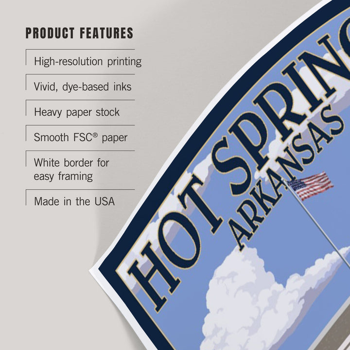 Hot Springs National Park, Arkansas, Buckstaff Bathhouse, Art & Giclee Prints - Lantern Press