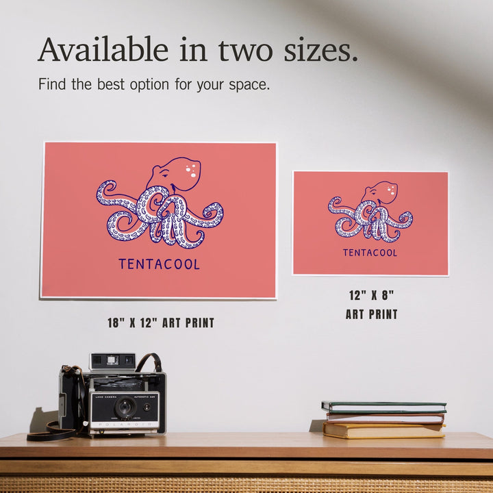 Humorous Animals Collection, Octopus, Tentacool, Art & Giclee Prints - Lantern Press