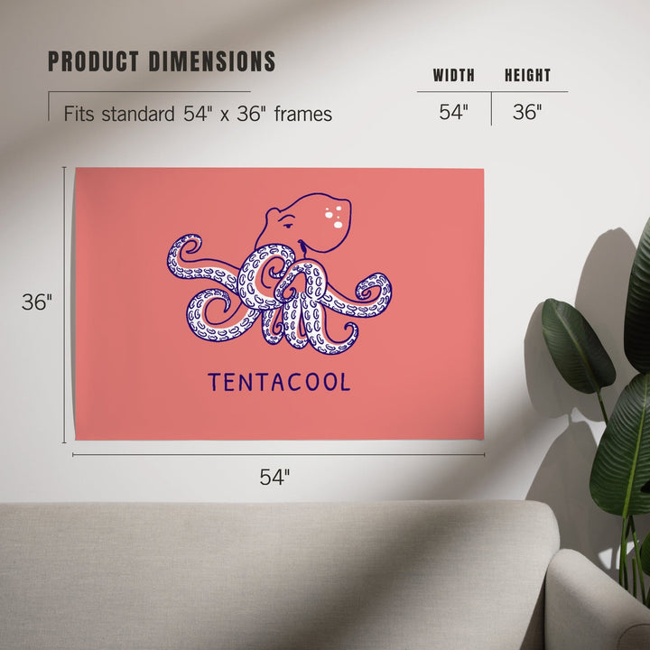 Humorous Animals Collection, Octopus, Tentacool, Art & Giclee Prints - Lantern Press