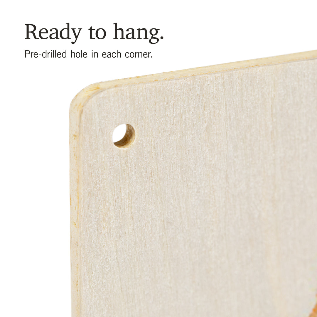 Huntington Beach, California, State Abstract, Palm Scene, Wood Signs and Postcards Wood Lantern Press