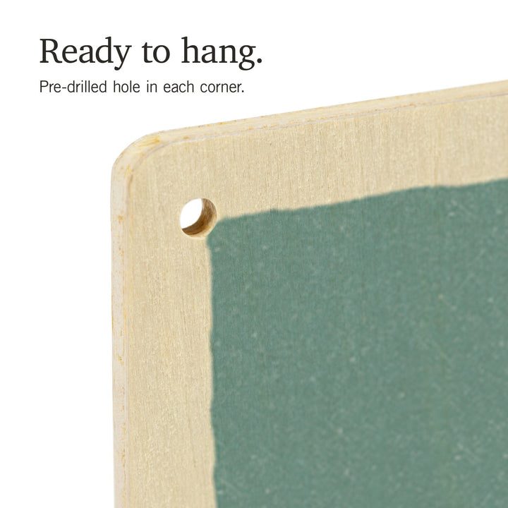 Jamestown, Rhode Island, Beavertail Lighthouse, Letterpress, Lantern Press Artwork, Wood Signs and Postcards - Lantern Press