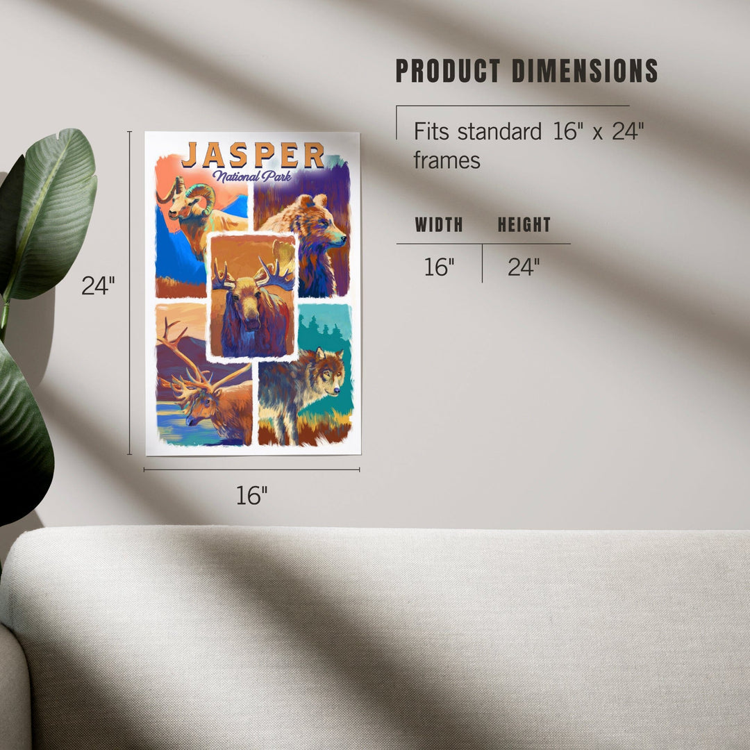 Jasper National Park, Canada, Vivid Animals, Art & Giclee Prints - Lantern Press