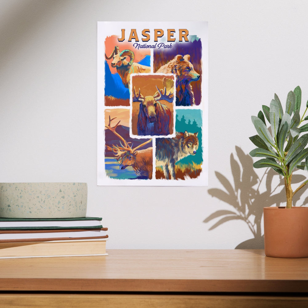Jasper National Park, Canada, Vivid Animals, Art & Giclee Prints - Lantern Press