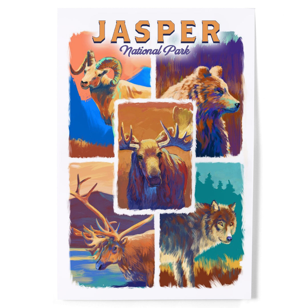 Jasper National Park, Canada, Vivid Animals, Art & Giclee Prints - Lantern Press