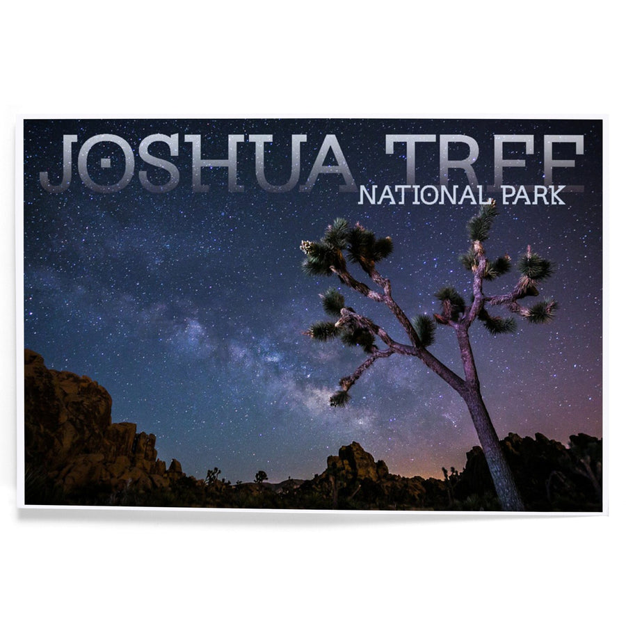 Joshua Tree National Park, California, Milky Way, Art & Giclee Prints - Lantern Press