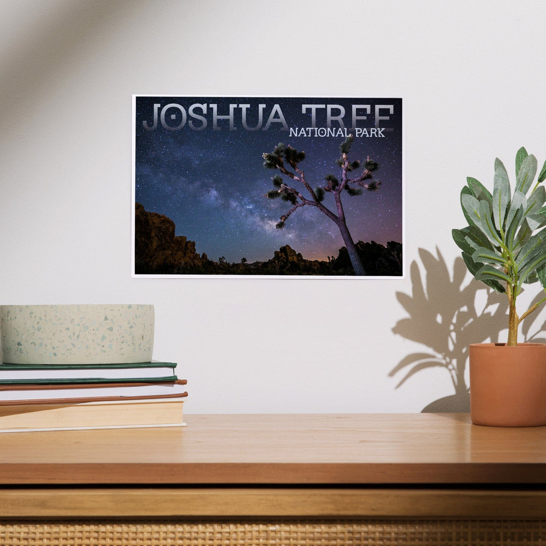 Joshua Tree National Park, California, Milky Way, Art & Giclee Prints - Lantern Press