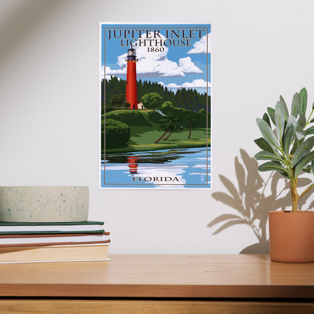Jupiter, Florida, Jupiter Inlet Lighthouse, Art & Giclee Prints - Lantern Press