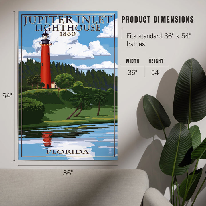 Jupiter, Florida, Jupiter Inlet Lighthouse, Art & Giclee Prints - Lantern Press
