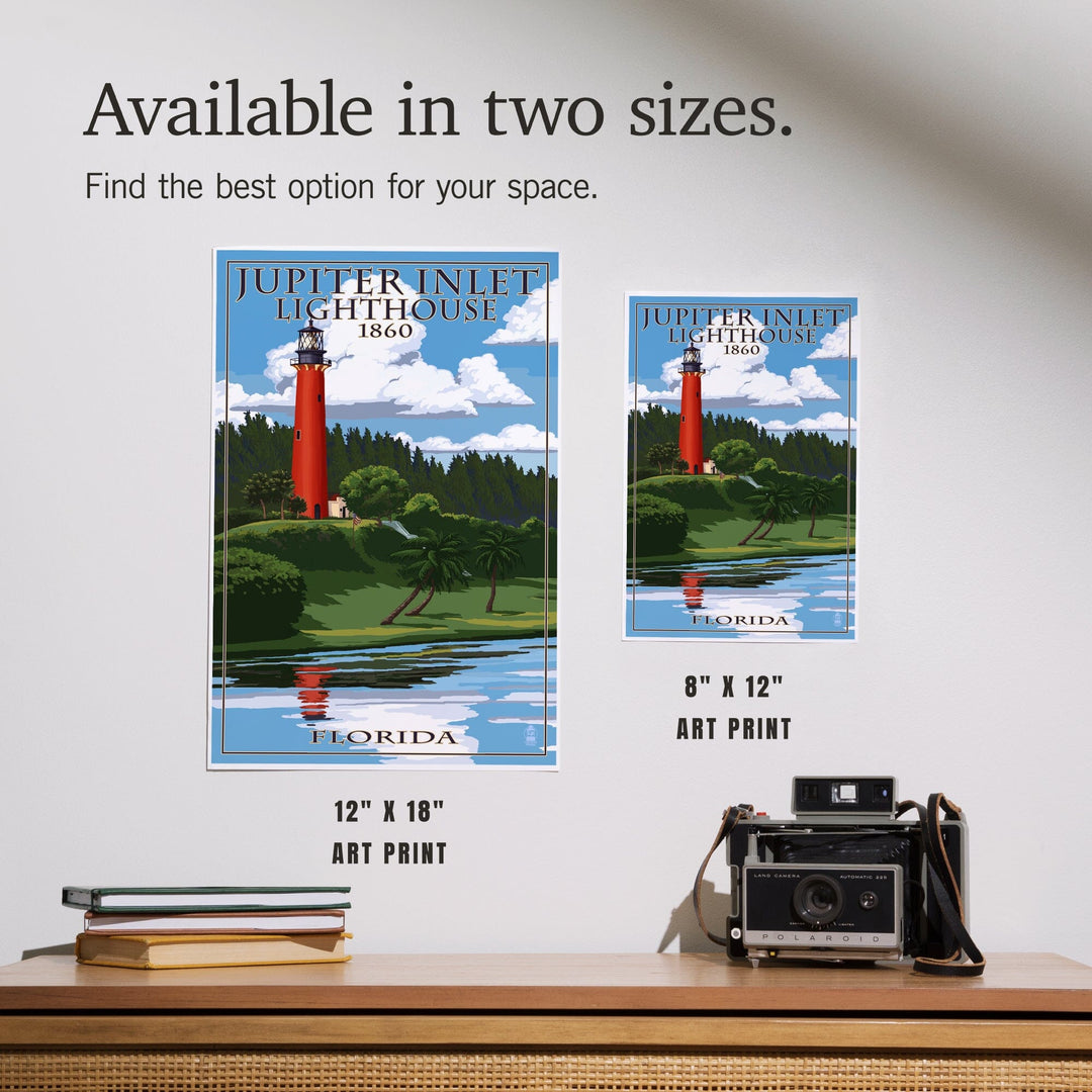 Jupiter, Florida, Jupiter Inlet Lighthouse, Art & Giclee Prints - Lantern Press