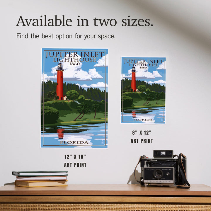 Jupiter, Florida, Jupiter Inlet Lighthouse, Art & Giclee Prints - Lantern Press