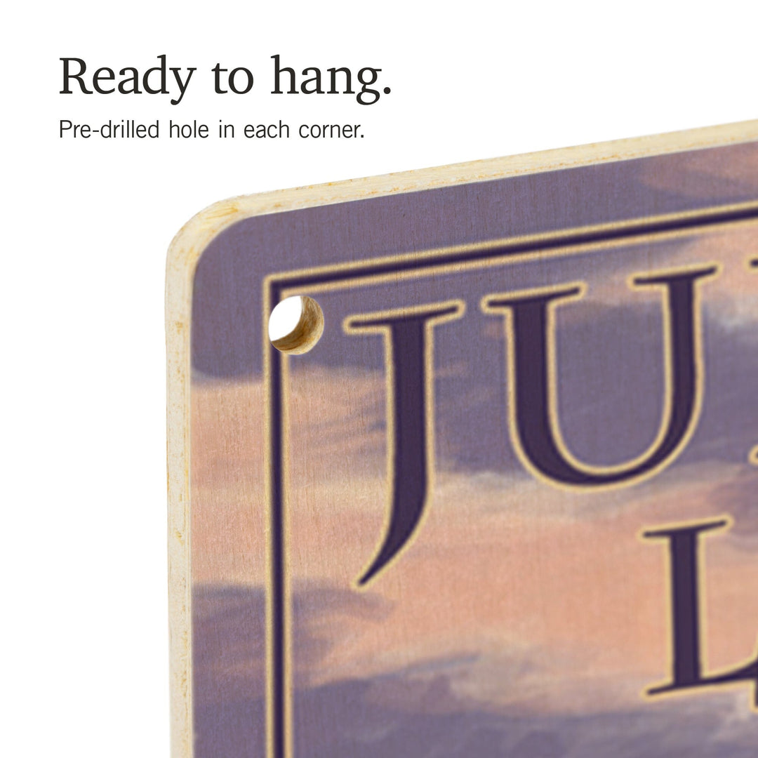 Jupiter, Florida, Jupiter Inlet Lighthouse, Sunset, Lantern Press Artwork, Wood Signs and Postcards - Lantern Press