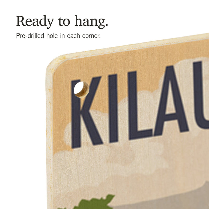 Kilauea Iki Crater, Hawaii Volcanoes National Park, Lantern Press Artwork, Wood Signs and Postcards - Lantern Press