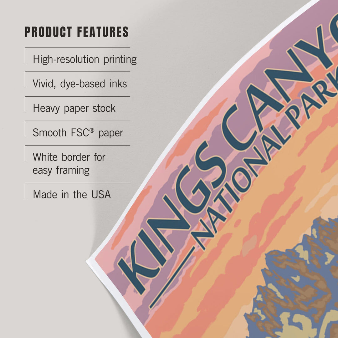 Kings Canyon National Park, Bear Family and Spring Flowers, Art & Giclee Prints - Lantern Press