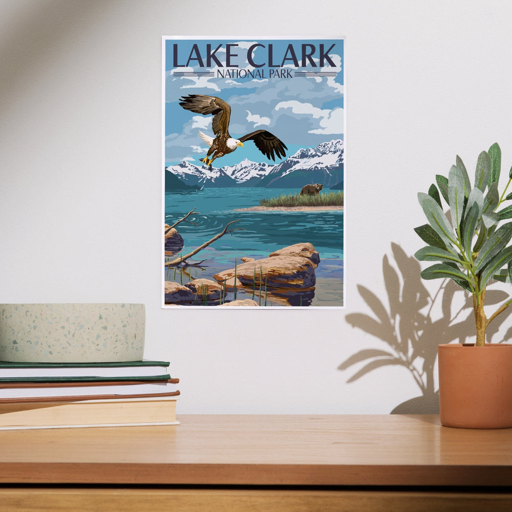 Lake Clark National Park, Alaska, Lake View, Art & Giclee Prints - Lantern Press