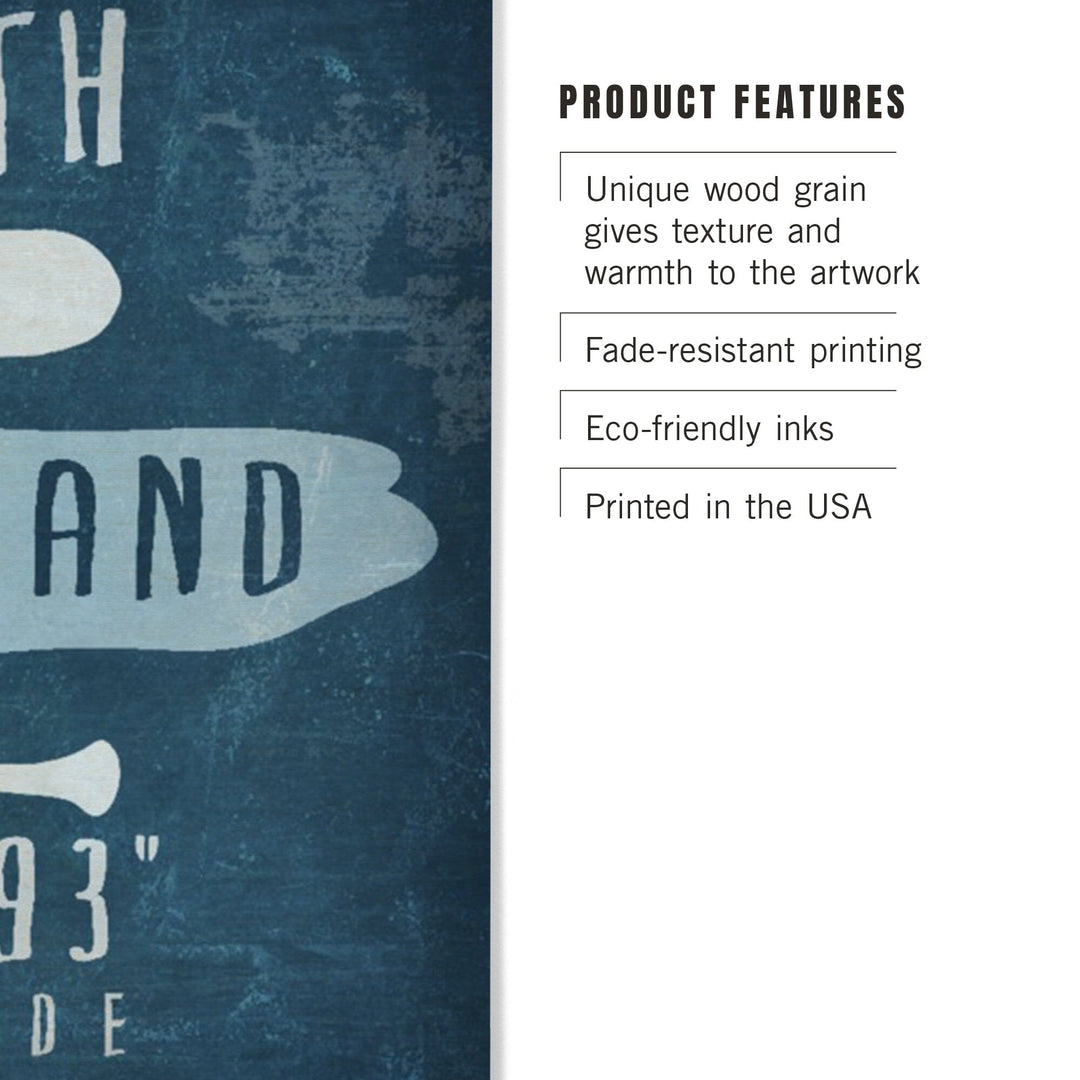Lake Cumberland, Kentucky, Lake Essentials, Latitude & Longitude, Lantern Press Artwork, Wood Signs and Postcards - Lantern Press