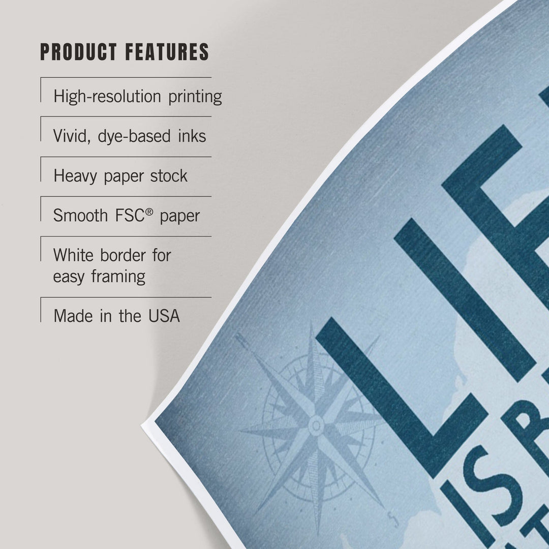 Lake Erie, United States, Lake Essentials, Life is Better at the Lake, Art & Giclee Prints - Lantern Press