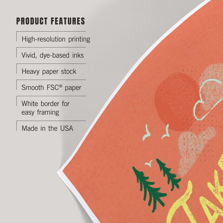 Lake Life Series, Take Me To The Lake, Art & Giclee Prints - Lantern Press